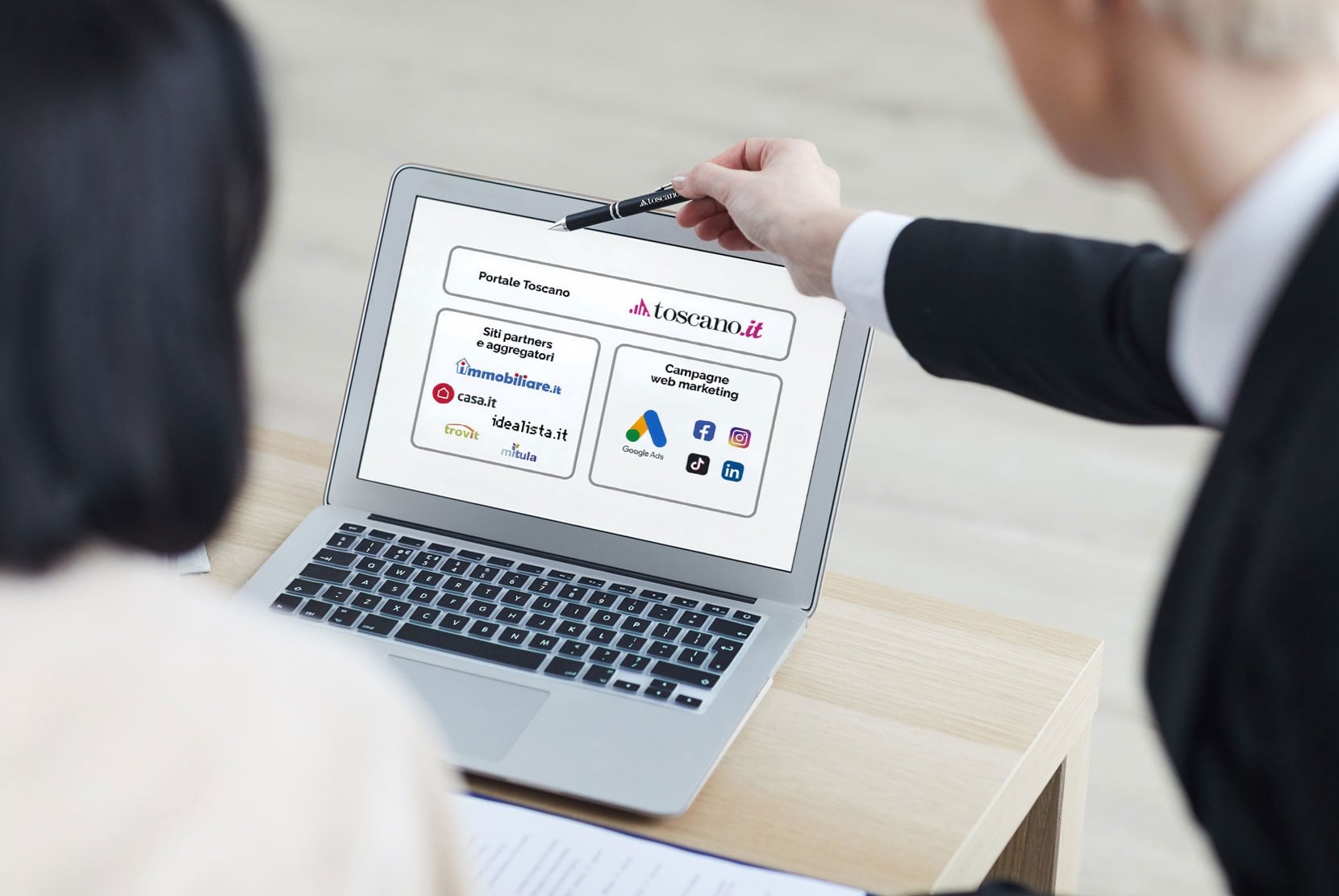 Piano pubblicitario personalizzato